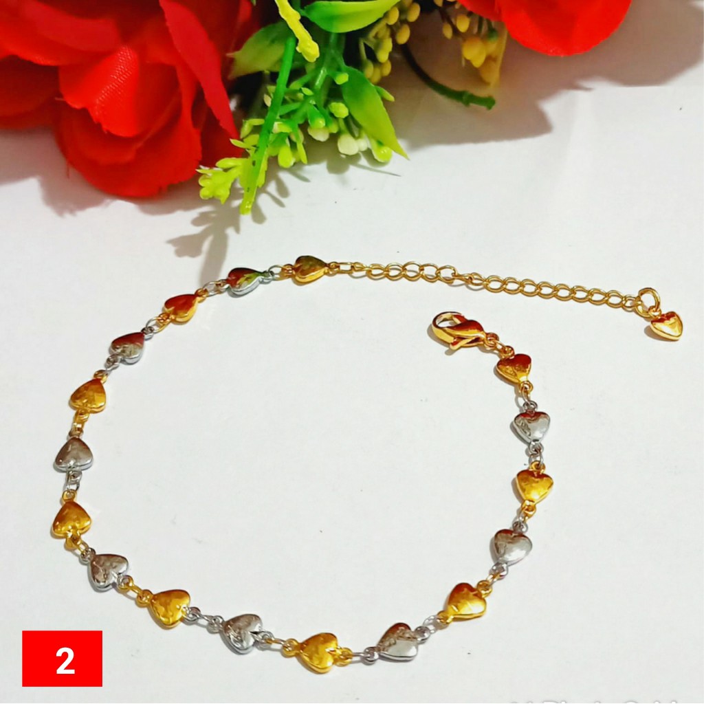 Gelang Rantai Dewasa Titanium Anti Karat (COD)