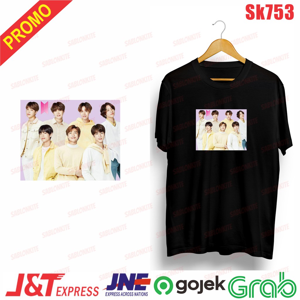 MURAH!!! KAOS KPOP MEMBER SK753 UNISEX COMBED 30S