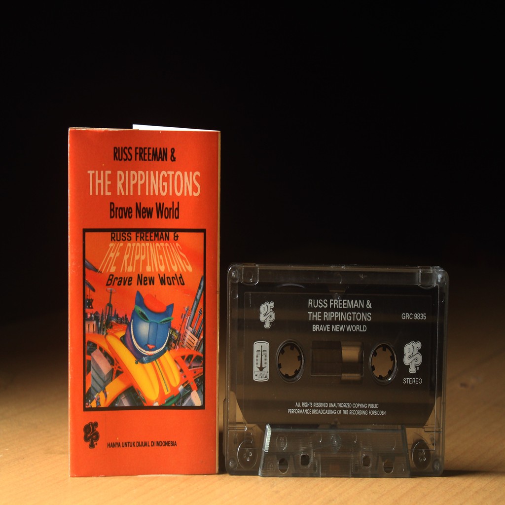 kaset pita jazz the rippingtons - brave new world