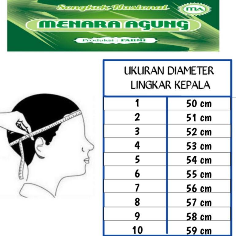 ➷Best Peci Songkok Kopiah Kujang Bordir Merah Maroon Betawi 74 ➷