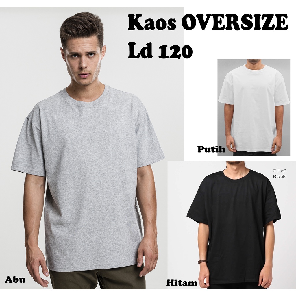 Kaos Oversize Pria Ld 120