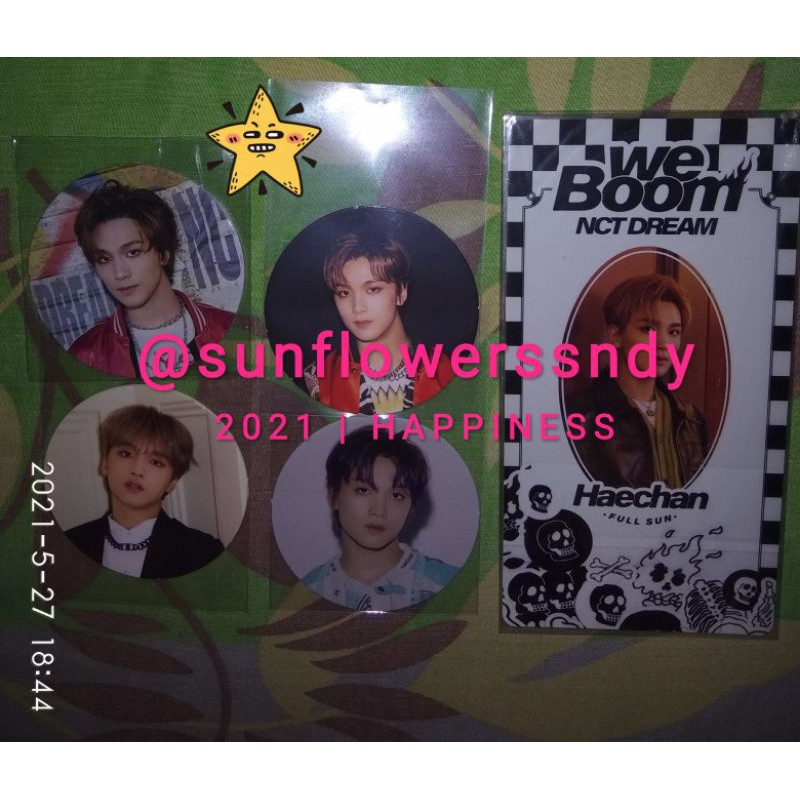 CIRCLE CARD CC PC PHOTOCARD NCT HAECHAN