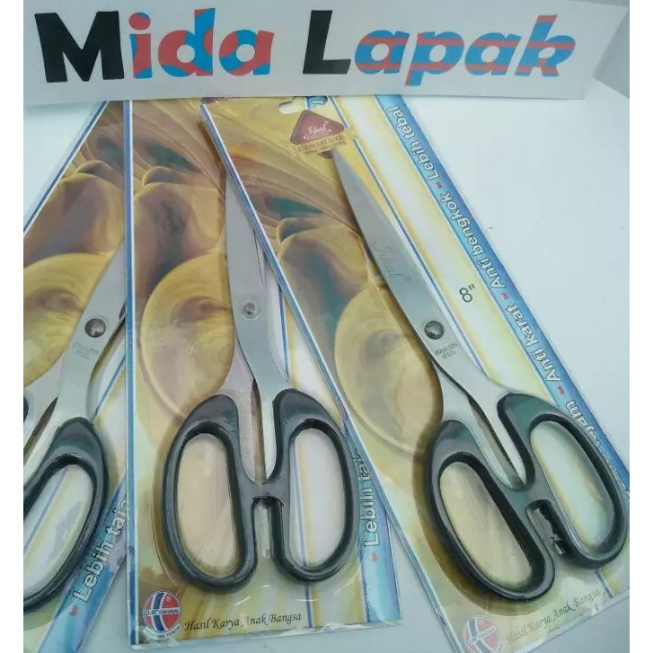 

Gunting Tajam Hitam Ukuran Besar 8 Cm