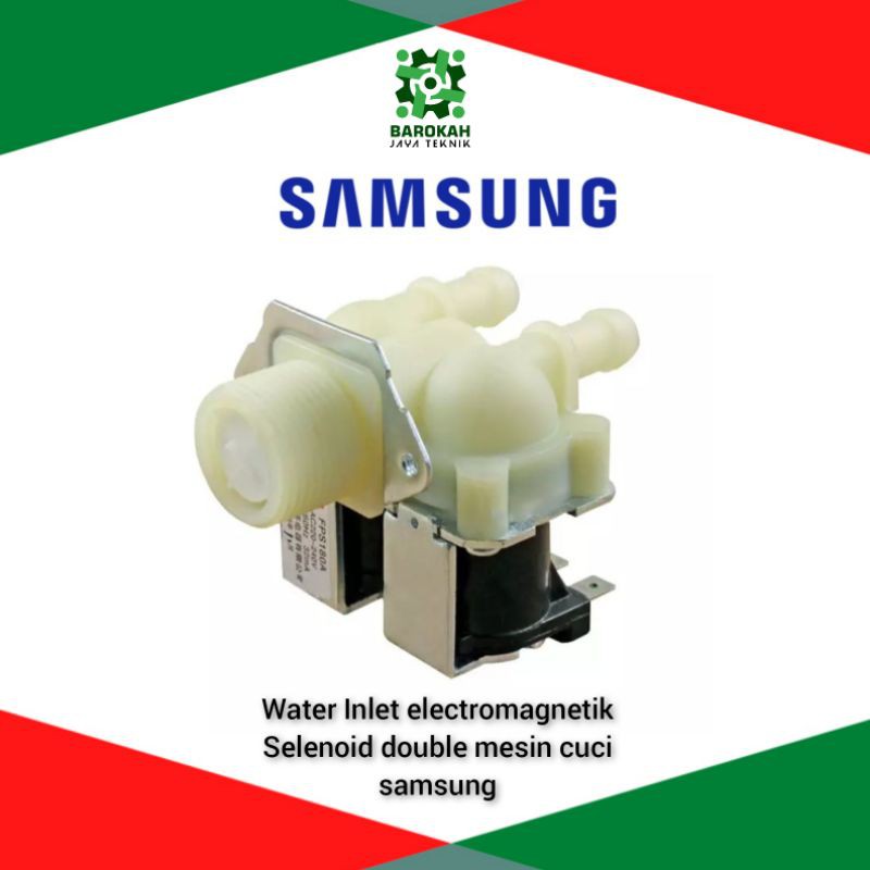 Selenoid ganda double mesin cuci Samsung satu tabung