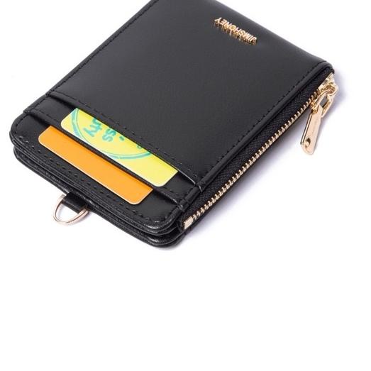JIMS HONEY CASSANDRA WALLET ID CARD HOLDER DOMPET KARTU LANYARD NAME TAG TALI LEHER