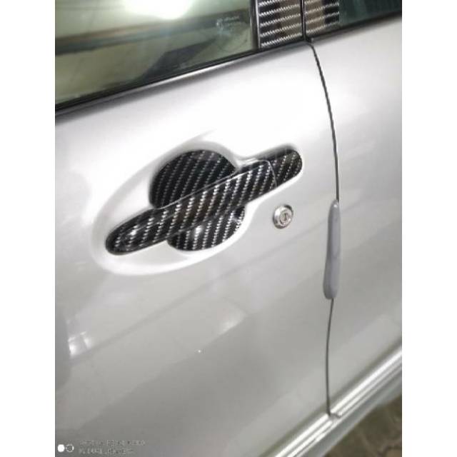 Handle Pintu Mobil Black Carbon Outer Avanza Xenia Cayla Shopee Indonesia