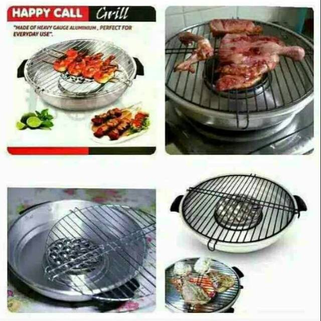 Pemanggang serbaguna happy call grill