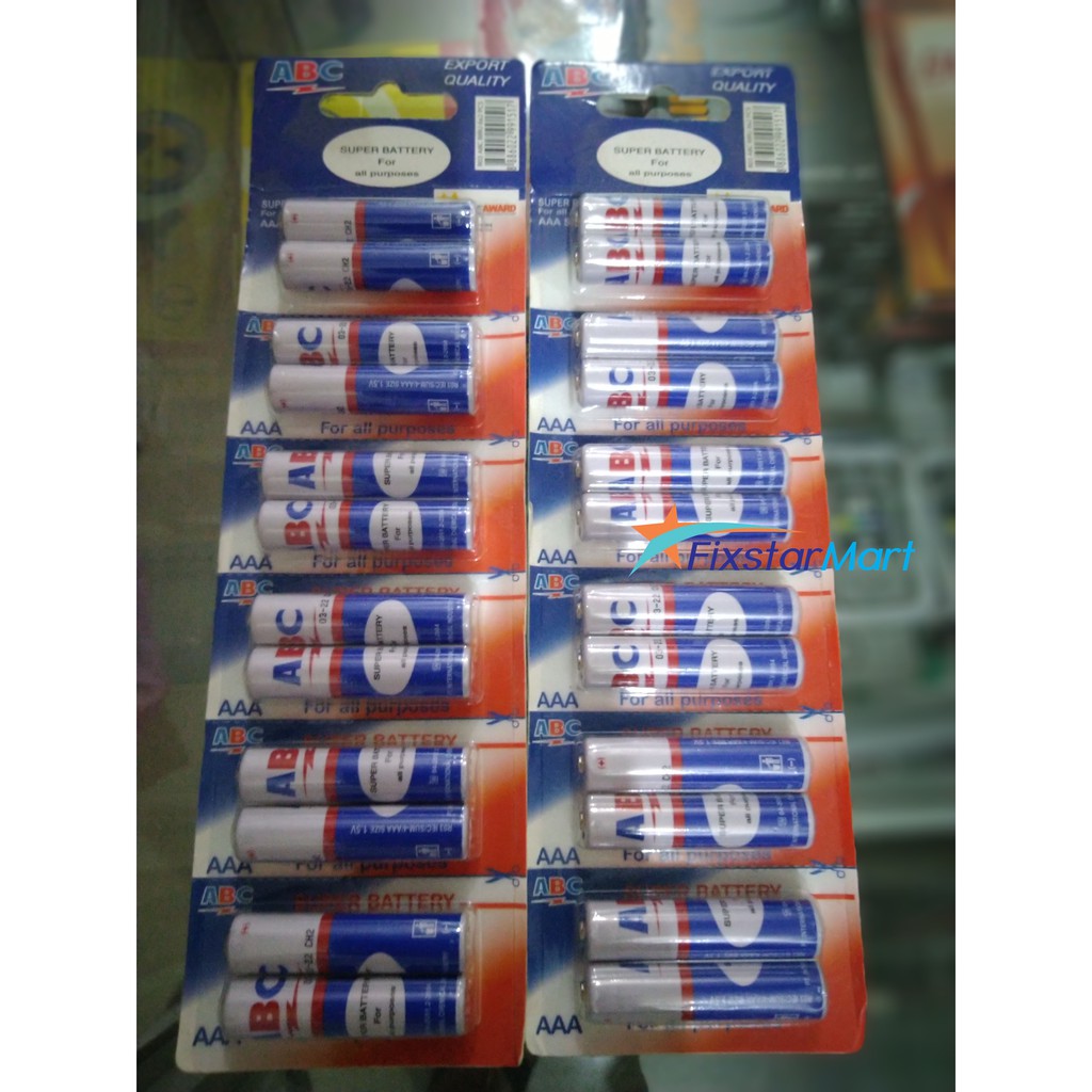 BATERAI ABC BIRU AAA
