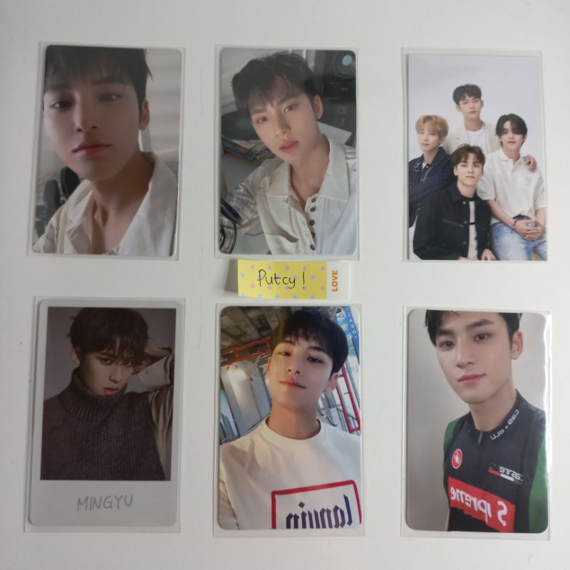 [BACA DESKRIPSI] OFFICIAL PHOTOCARD PC SEVENTEEN SVT KIM MINGYU ATTACCA VERSI HENGGARAE HANA TC INCO