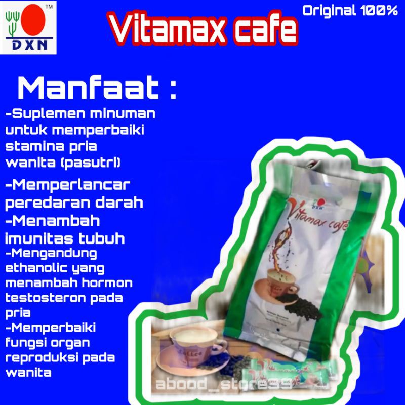 

dxn coffe vitamax