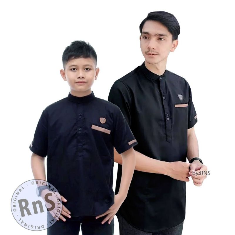 Baju Koko kurta couple ayah dan anak bahan toyobo M L XL Koko kurta Pakistan 2022