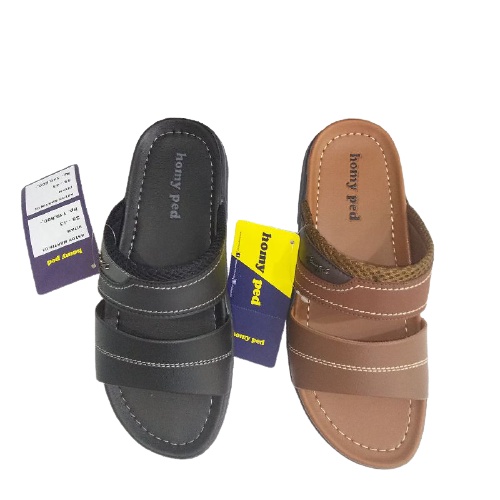 gof HA HOMYPED  Sandal Slip On Pria Dewasa Sendal Slop Laki-Laki Original Anti Selip