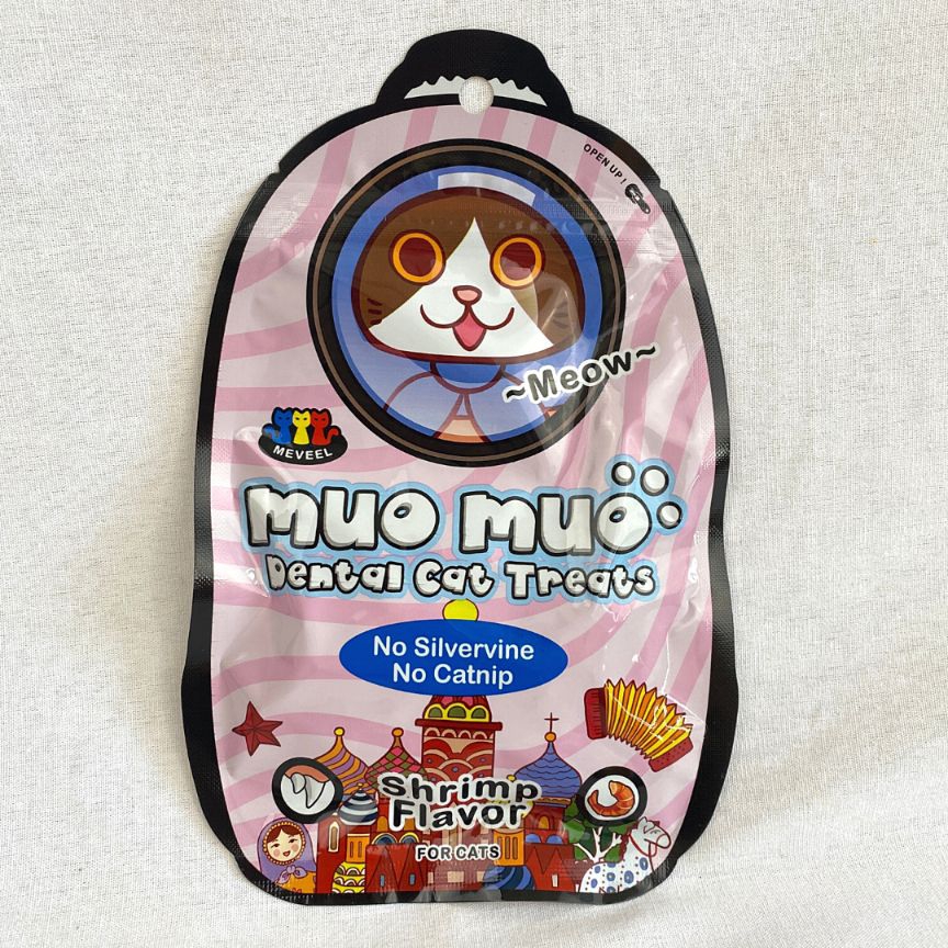 

MUOMUO Snack Kucing Dental Cat Treat SHRIMP 50g