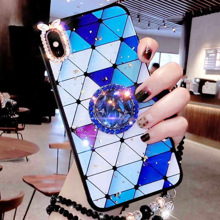 Case HP Gambar Perempuan Bling Shiny 3D untuk vivo V15 Pro