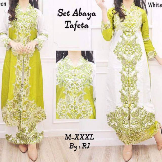 Abaya sets taveta bordir