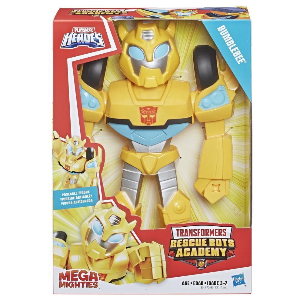 TRANSFORMERS Rescue Bots Academy Mega Mighties Bumblebee Figure