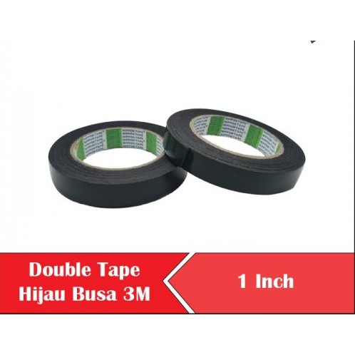 

Isolasi Solasi ban Double Tape Foam hijau 1 inch Nippon Tape Solasi