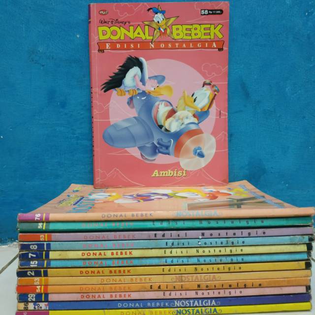 Majalah komik donal bebek edisi nostalgia