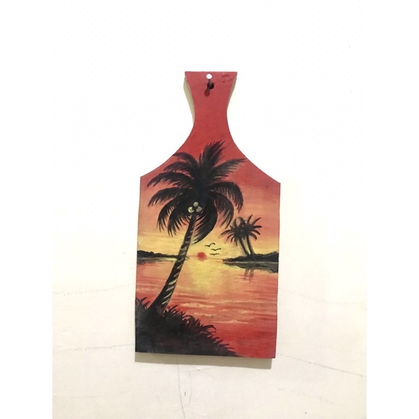 Jual Hiasan Dinding Kamar Rumah Aesthetic - Talenan Lukis - Lukisan Tangan  Asli - Dekorasi Dinding Kamar Rumah Aesthetic - Lukisan Pantai - Custom  Tugas Sekolah - Custom Lukisan Dinding - Hampers Imlek dan Kado Valentine |  Shopee Indonesia