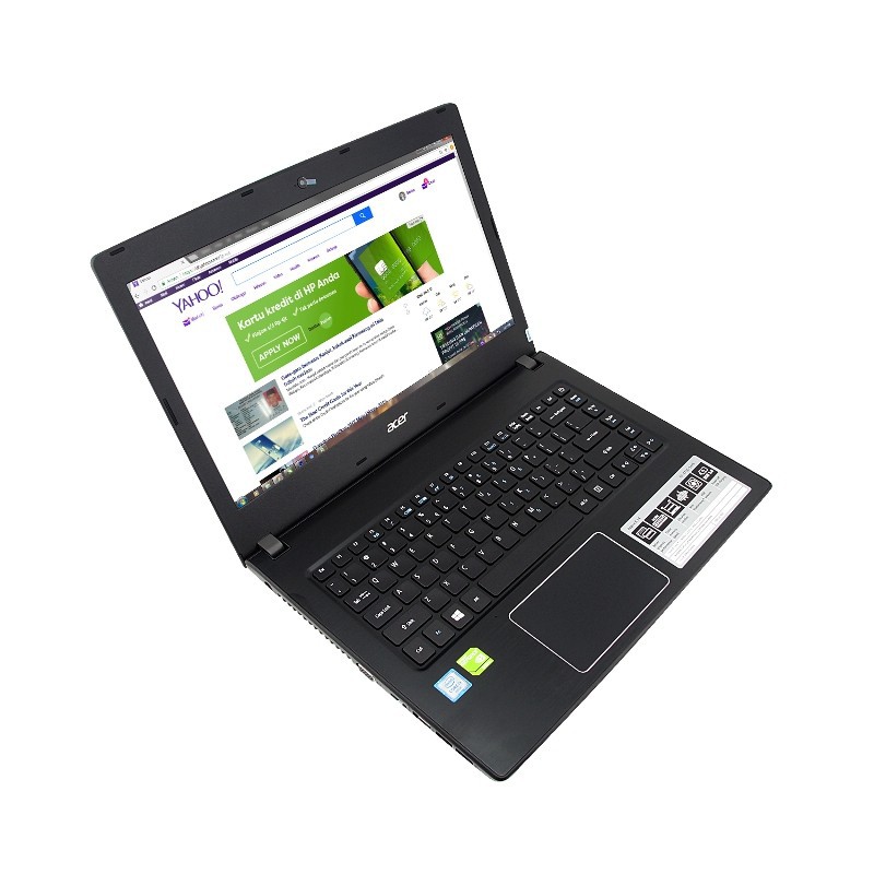 Laptop Acer Aspire type E5-475G-341SGR with NVIDIA Geforce 940MX murah cuman 5 jutaan.