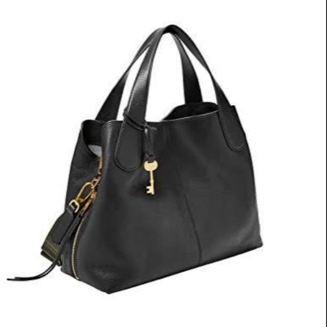 Tas Fossil Maya Satchel Black New Original