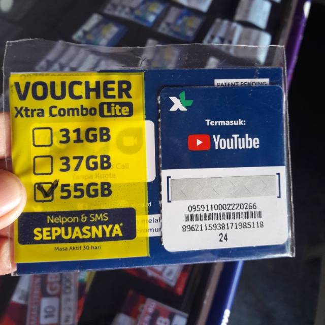 PERDANA XL 55GB MURAH