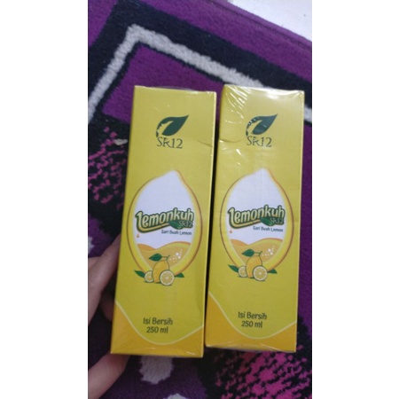 

LEMONKUH 250ML SR12/ SARI BUAH LEMON SR12/ LEMON MURNI/ LEMON ASLI/ SARI LEMON/ LEMON SEHAT/ LEMON