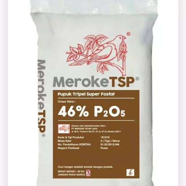 PUPUK TSP FOSFOR 44-46% DALAM BENTUK P205