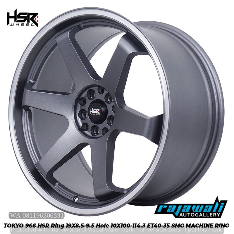 VELG MOBIL RING 19 R19 TE37 MAZDA CX5 CRV INNOVA HRV Type HSR TOKYO - ELGRAND VOXY DLL