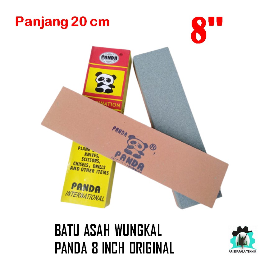Batu Asah Wungkal 8 inch Batu Pengasah Batu Asahan Golok Pisau Arit Sabit PROMO