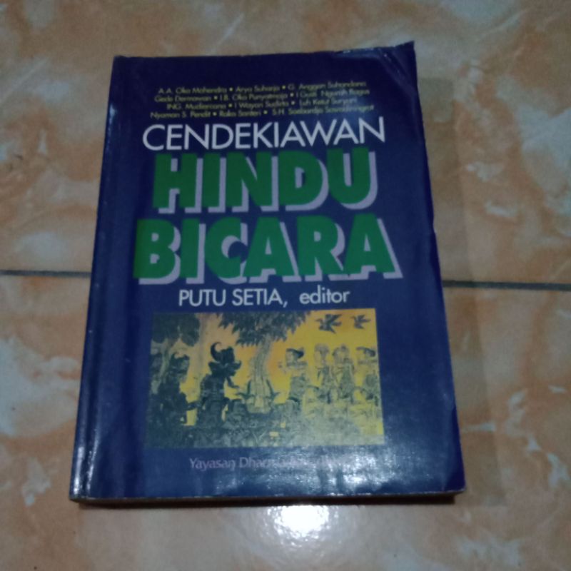 CENDEKIAWAN HINDU BICARA