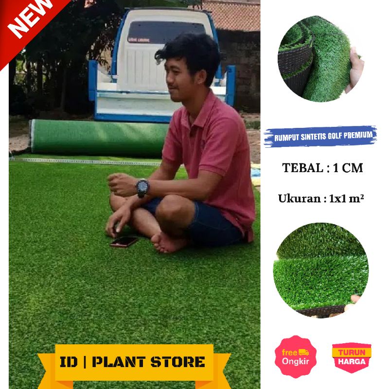 Rumput Sintetis Type Golf Meteran - Rumput Sintetis Indoor / Outdoor