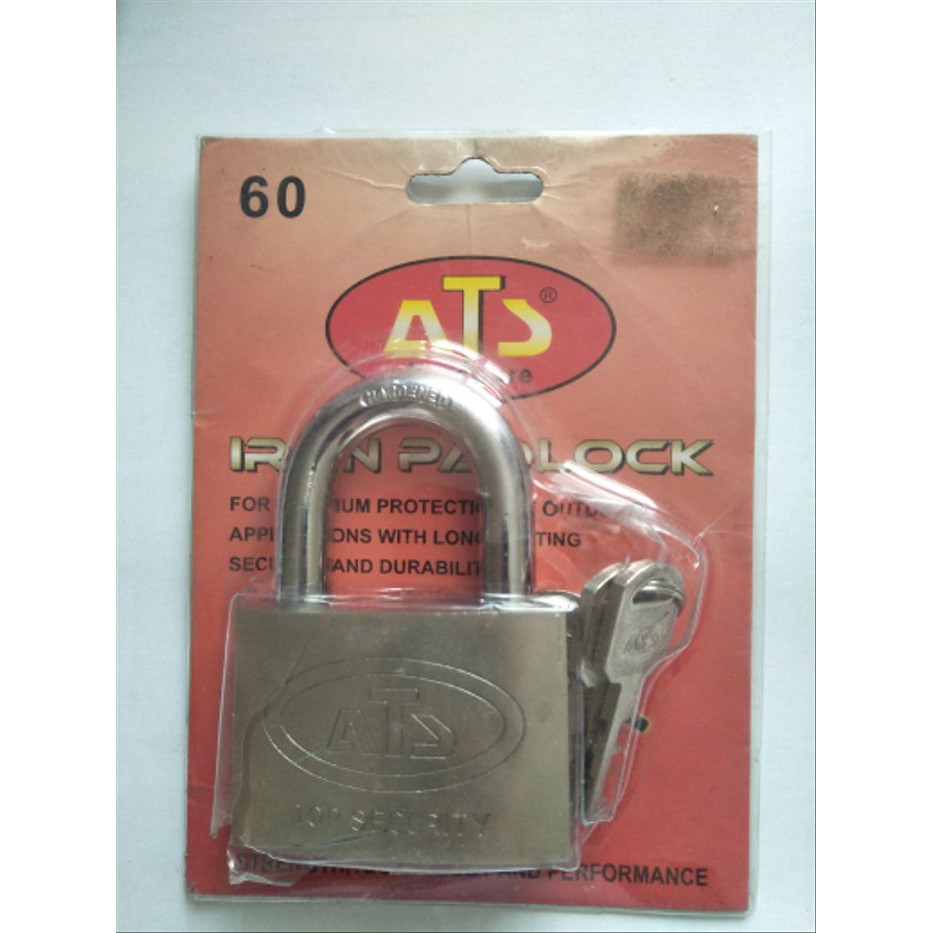 Gembok ATS 60mm pdk gembok ats 60mm pendek Gembok besar gembok