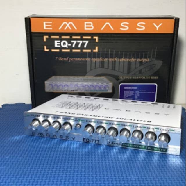 PARAMETRIK EQUALIZERS EMBASSY EQ-777