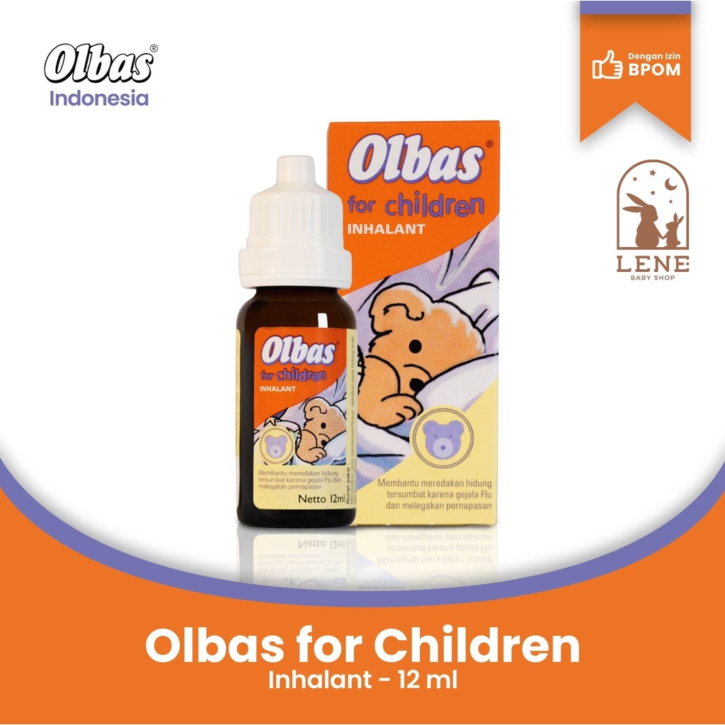 Olbas for Children Inhalant 12ml [Resmi BPOM] Baby / Obat Bayi Pilek Tersumbat