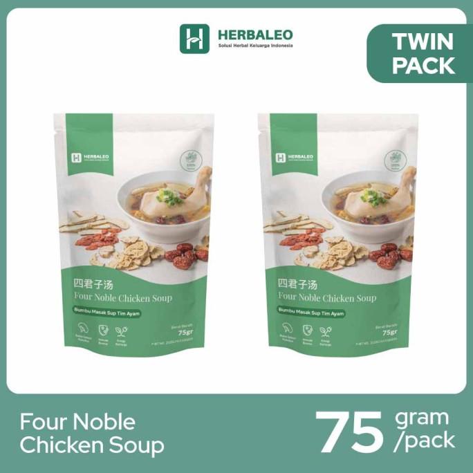 

PROMO TWINPACK - HERBALEO FOUR NOBLE CHICKEN SOUP ORIGINAL