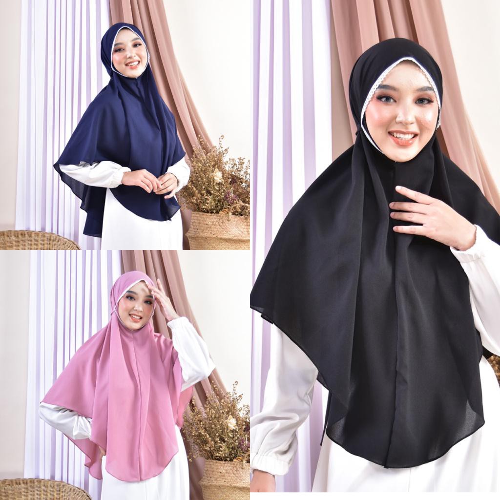 BERGO MARYAM JUMBO - FLOTTILICIOUS / BERGO JUMBO / JILBAB INSTAN / KHIMAR INSTAN / BERGO MURAH