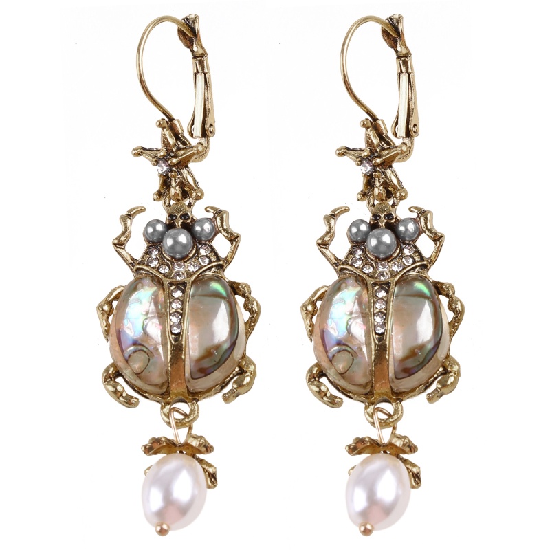 Siy Trendy Beach Drop Earrings Natural Abalone Untuk Shell Pendant Earrings Untuk W