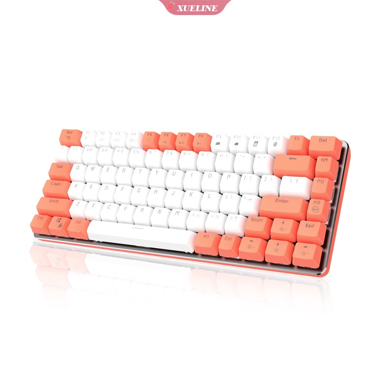 F82 Set Keyboard Mekanik 82 Tombol Versi Warna Bahan Abs