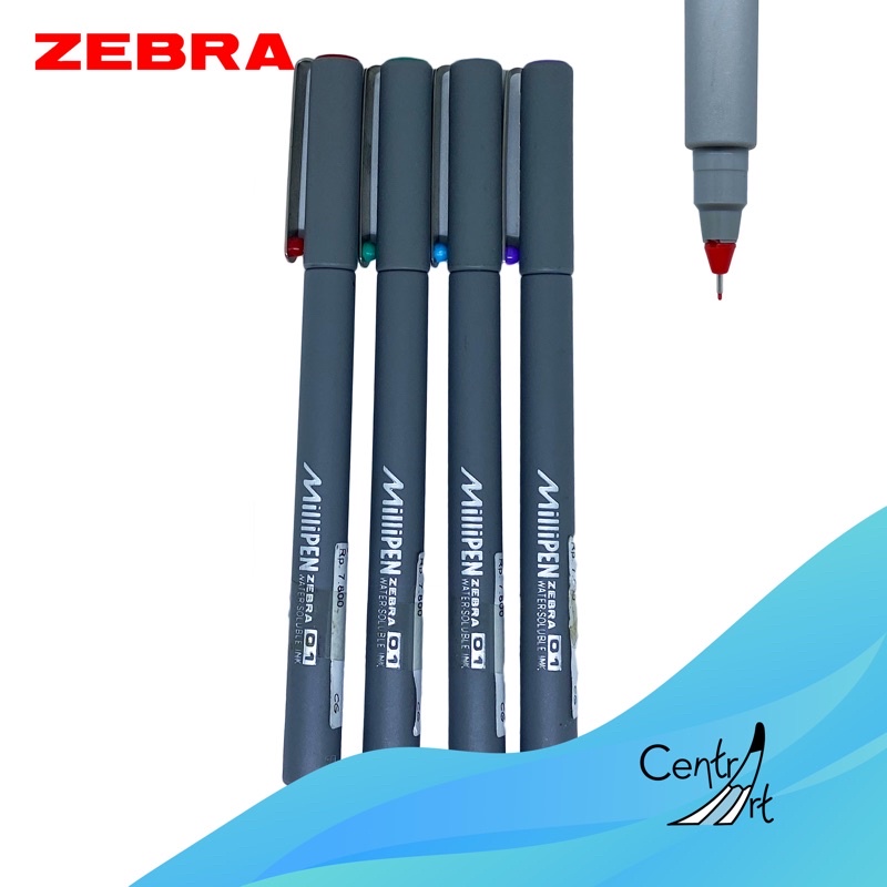 

Zebra millipen fineliner 0.1mm drawing pen pen detail