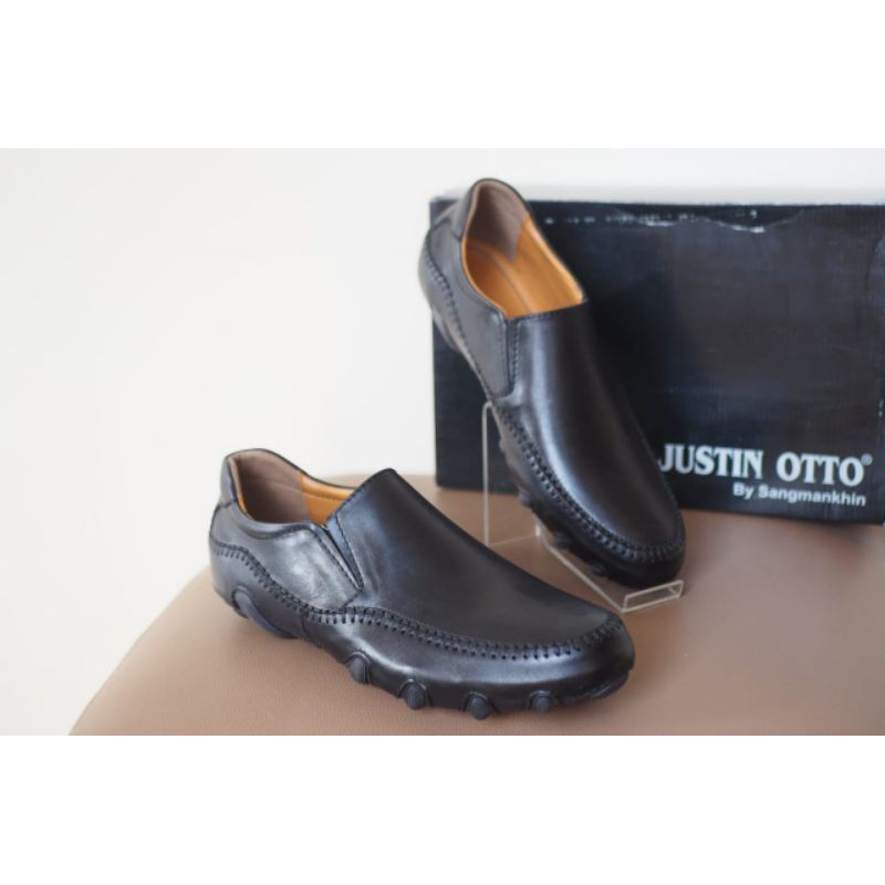 SEPATU PRIA KULIT JUSTIN OTTO HUMMER 03