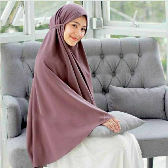 Khimar Bergo Wolifis Jumbo / JUMBO Tali Wolfis Non PED