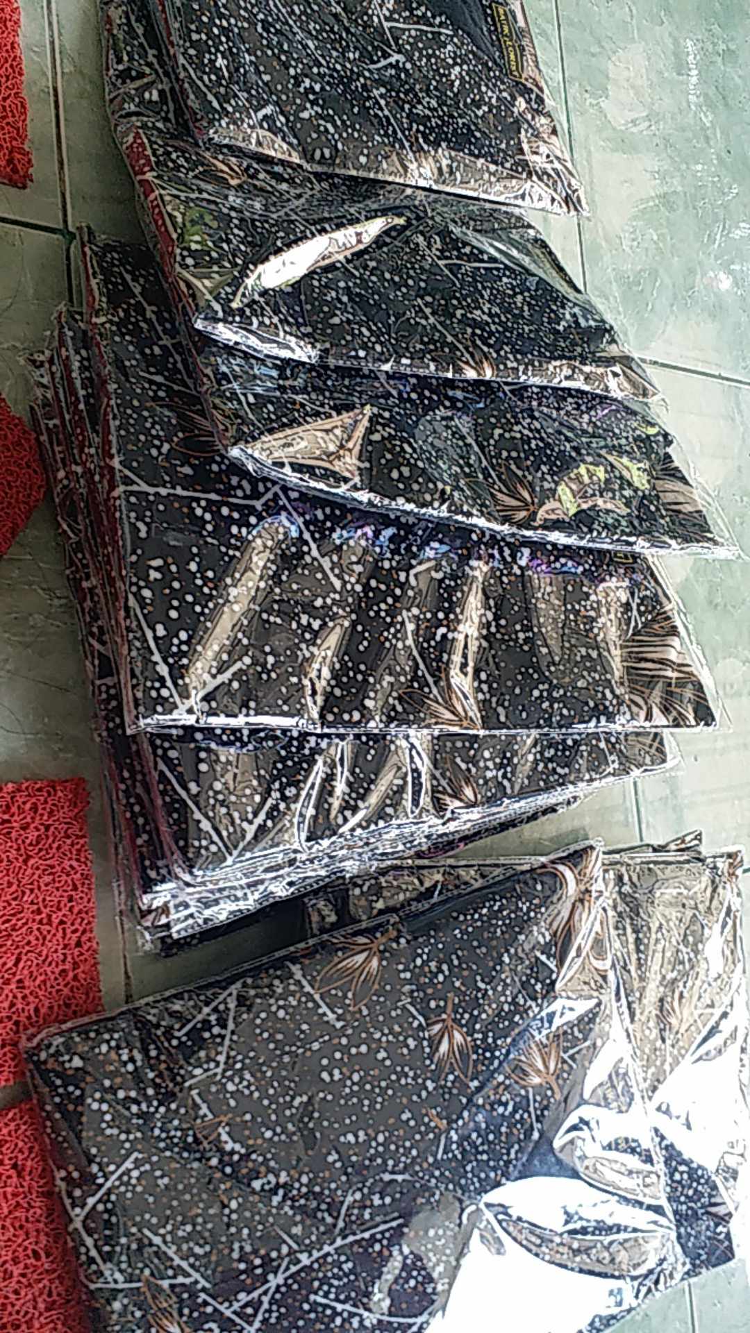 Bambu Coklat Kemeja Batik Pria Full Furing Bahan Katun Primisima