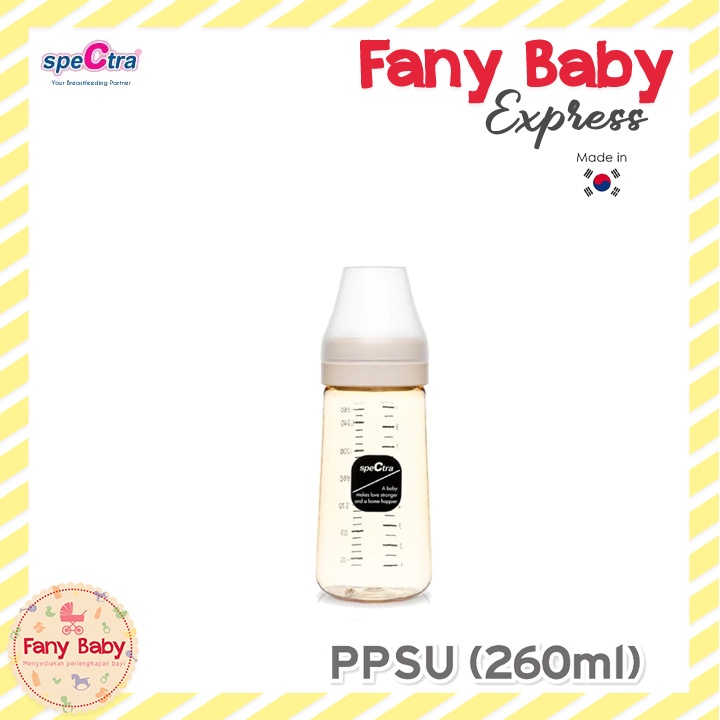 SPECTRA THE ALL NEW PPSU BABY BOTTLE 260ML