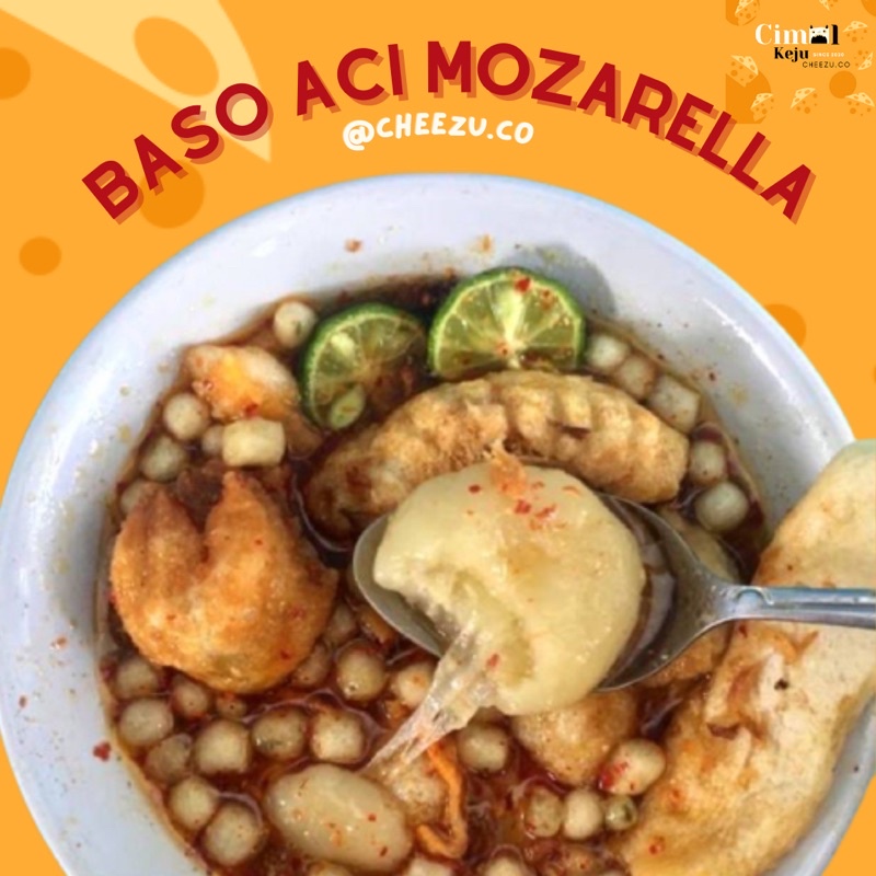 

BASO ACI MOZARELLA JUMBO SUPER LUMER MOLOR DAN GURIH INCLUDE TOPPING LENGKAP