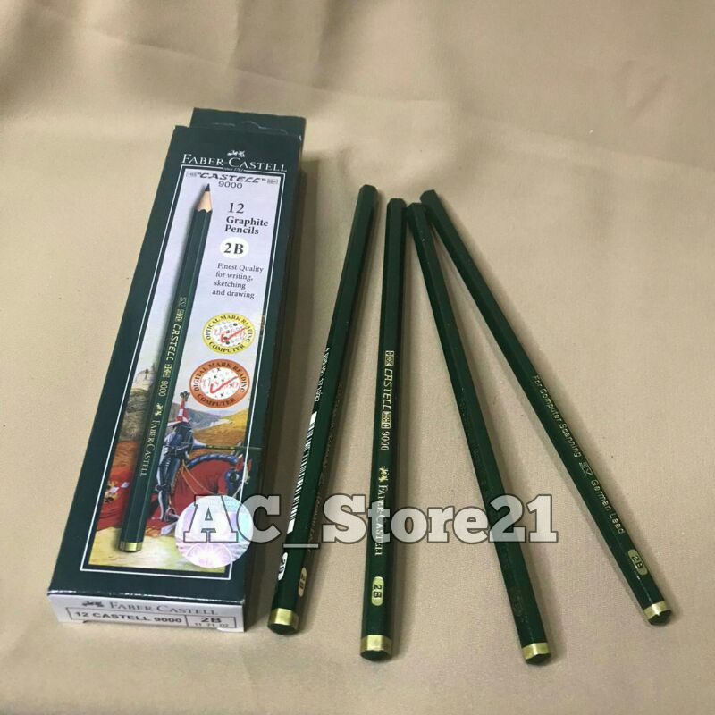 

HJK PENSIL 2B FABER CASTELL PENSIL FABERCASTELL 1 PACK