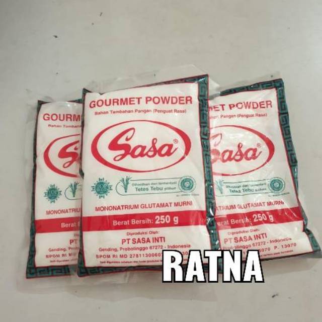 

PENYEDAP RASA/MICIN SASA 250gr