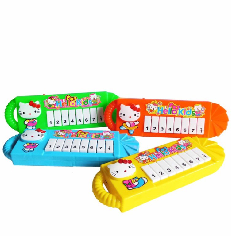 Mainan Piano Mini Musik dan Suara seri Helo Kids