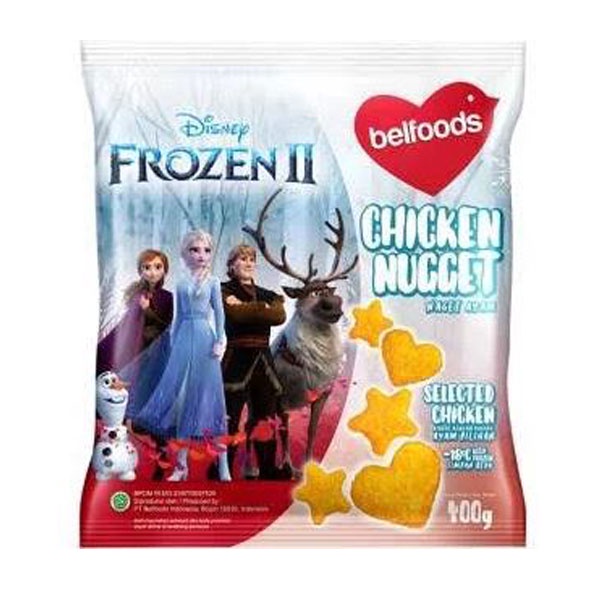 

BELFOODS CHICKEN NUGGET FROZEN II 400 GR