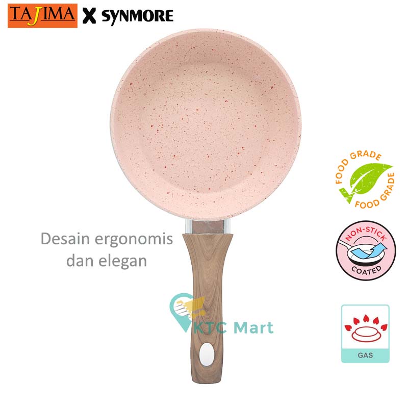 KTCmart - Granite Frypan Mini Anti lengket Marble | Premium Cookware | Penggorengan